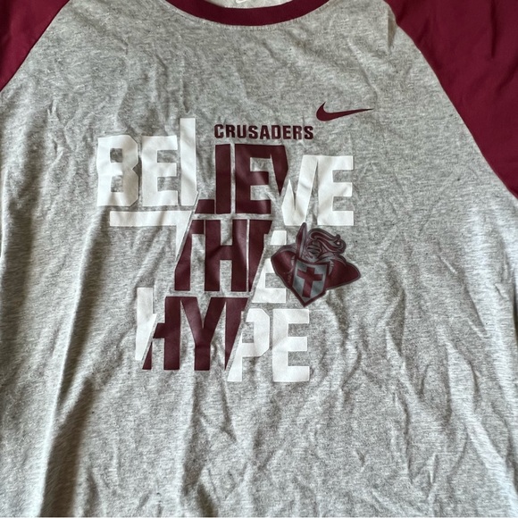 Nike The nike tee Baseball tshirt College crusaders William Carey univer… - Picture 3 of 8
